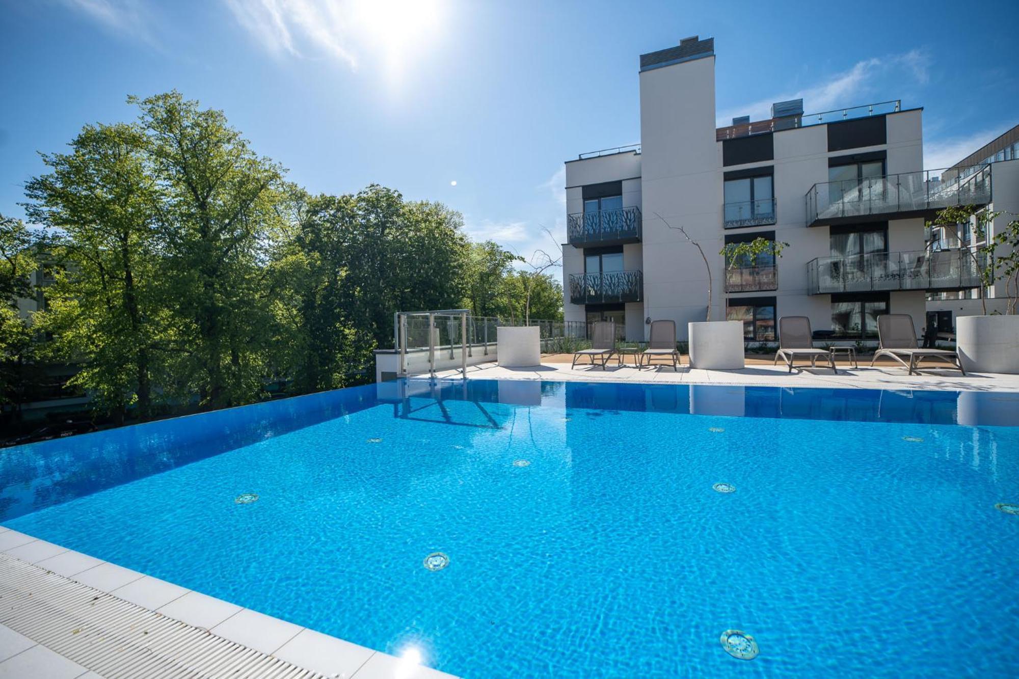 Faro Apartamenty Nadmorskie Tarasy Spa Przy Latarni I Molo Baseny, Sauny, Fitness I Parking W Cenie Kołobrzeg Kültér fotó