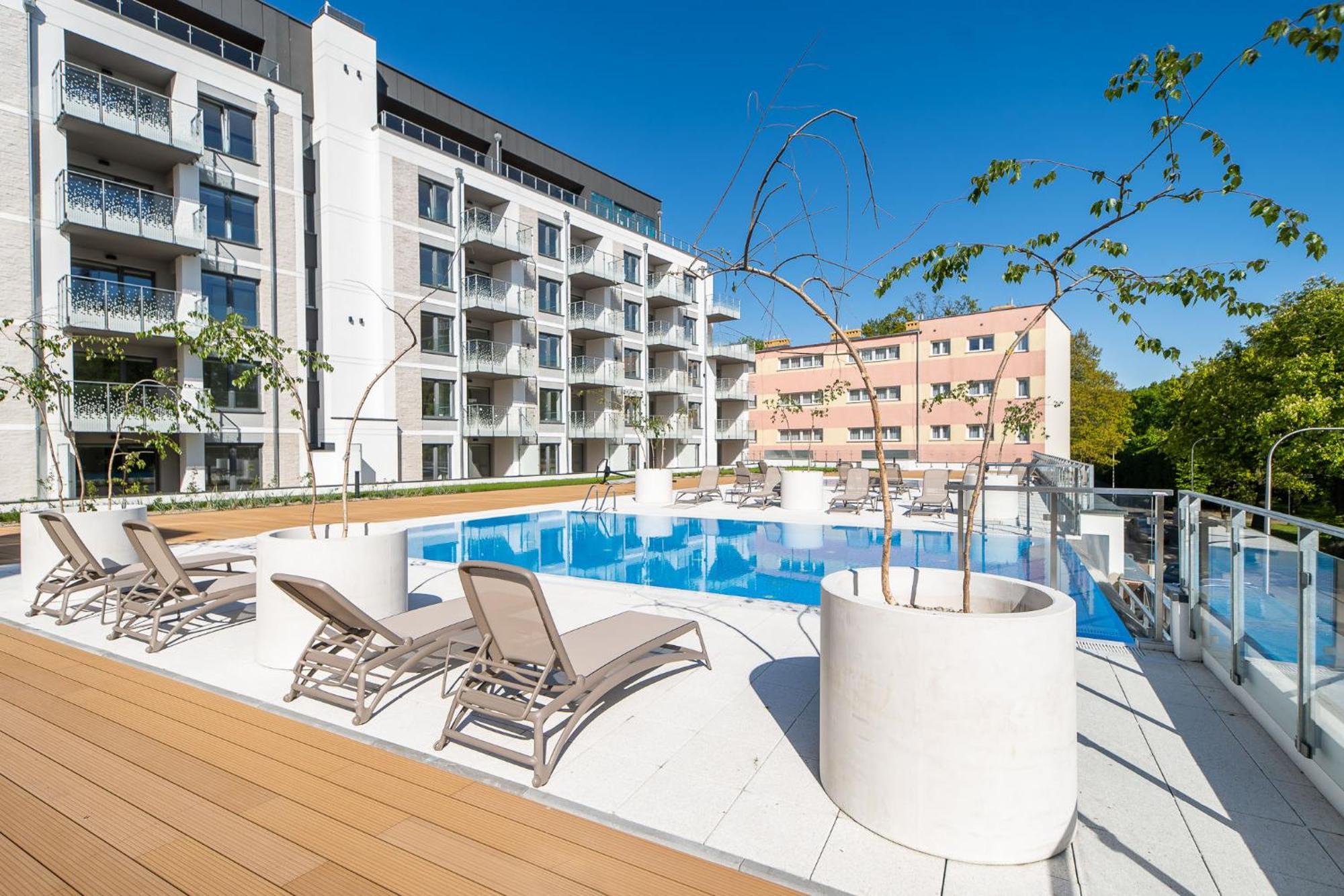 Faro Apartamenty Nadmorskie Tarasy Spa Przy Latarni I Molo Baseny, Sauny, Fitness I Parking W Cenie Kołobrzeg Kültér fotó