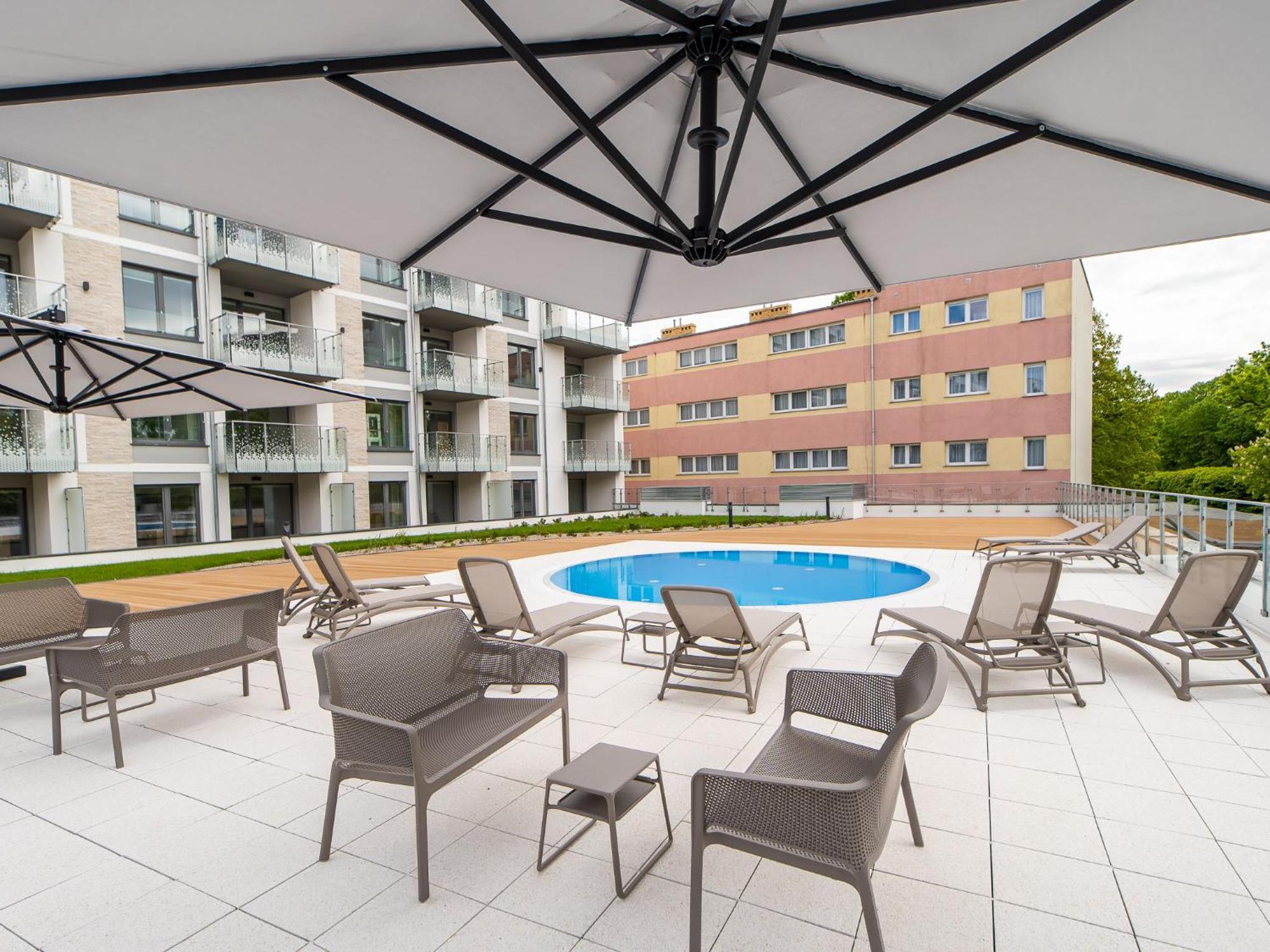 Faro Apartamenty Nadmorskie Tarasy Spa Przy Latarni I Molo Baseny, Sauny, Fitness I Parking W Cenie Kołobrzeg Kültér fotó