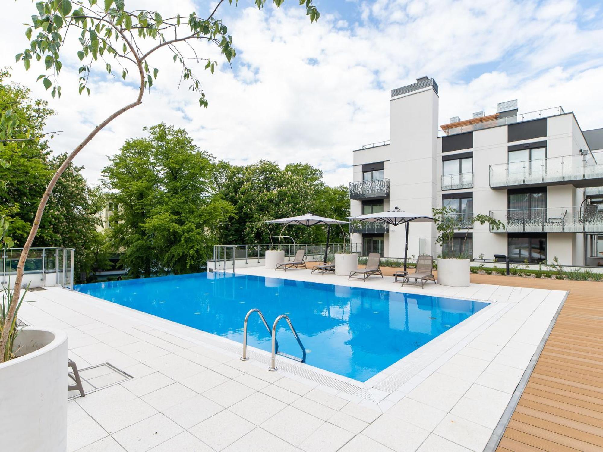 Faro Apartamenty Nadmorskie Tarasy Spa Przy Latarni I Molo Baseny, Sauny, Fitness I Parking W Cenie Kołobrzeg Kültér fotó