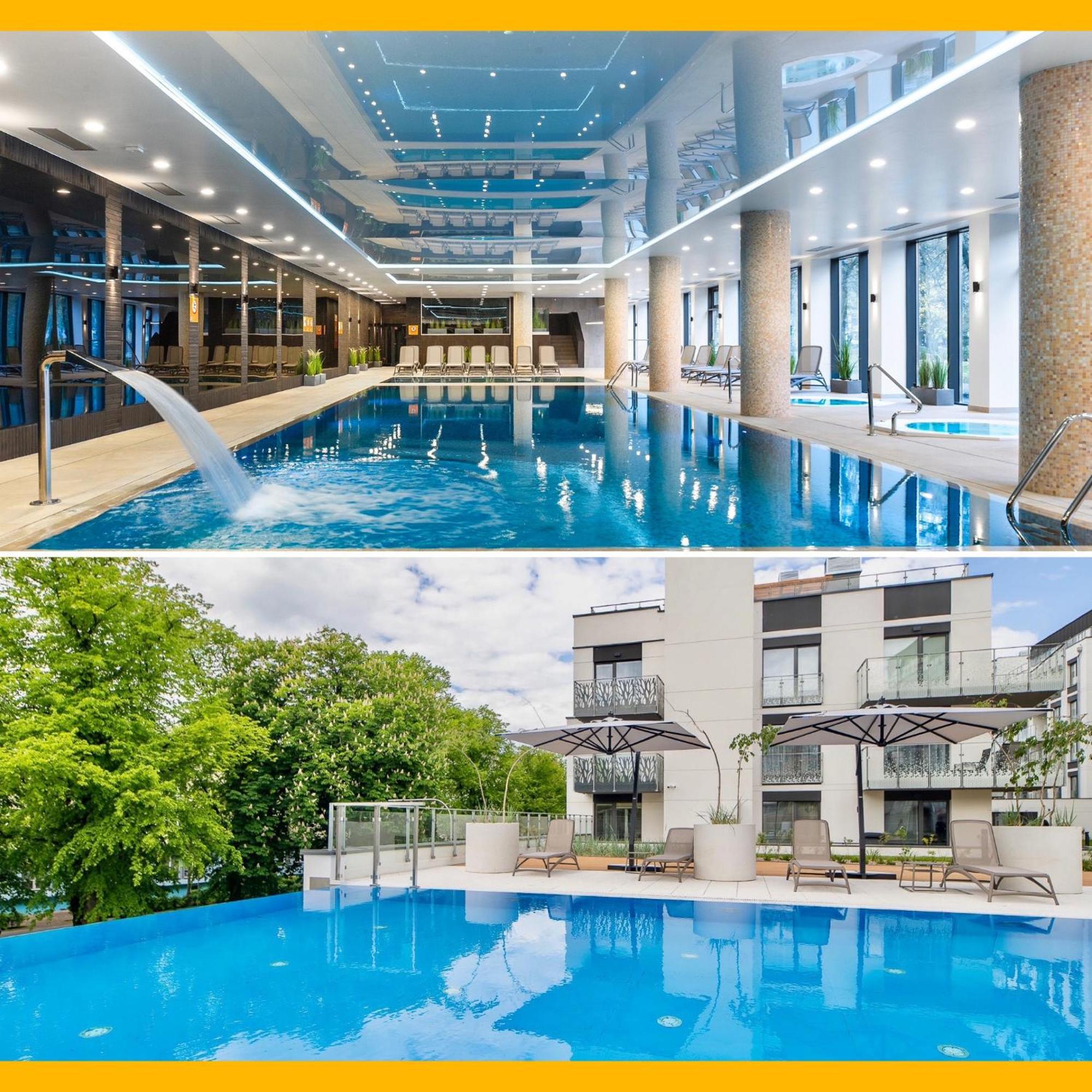 Faro Apartamenty Nadmorskie Tarasy Spa Przy Latarni I Molo Baseny, Sauny, Fitness I Parking W Cenie Kołobrzeg Kültér fotó