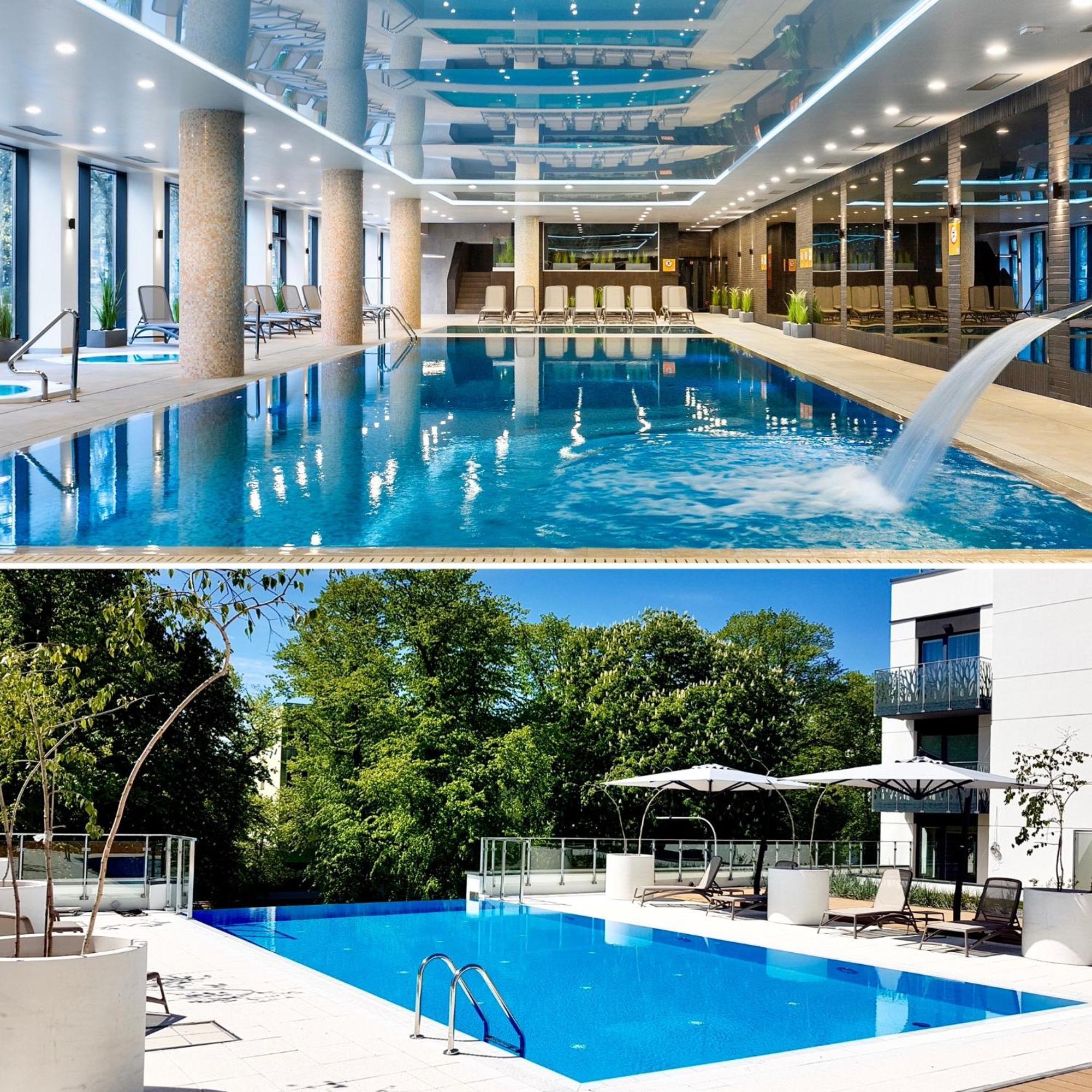 Faro Apartamenty Nadmorskie Tarasy Spa Przy Latarni I Molo Baseny, Sauny, Fitness I Parking W Cenie Kołobrzeg Kültér fotó