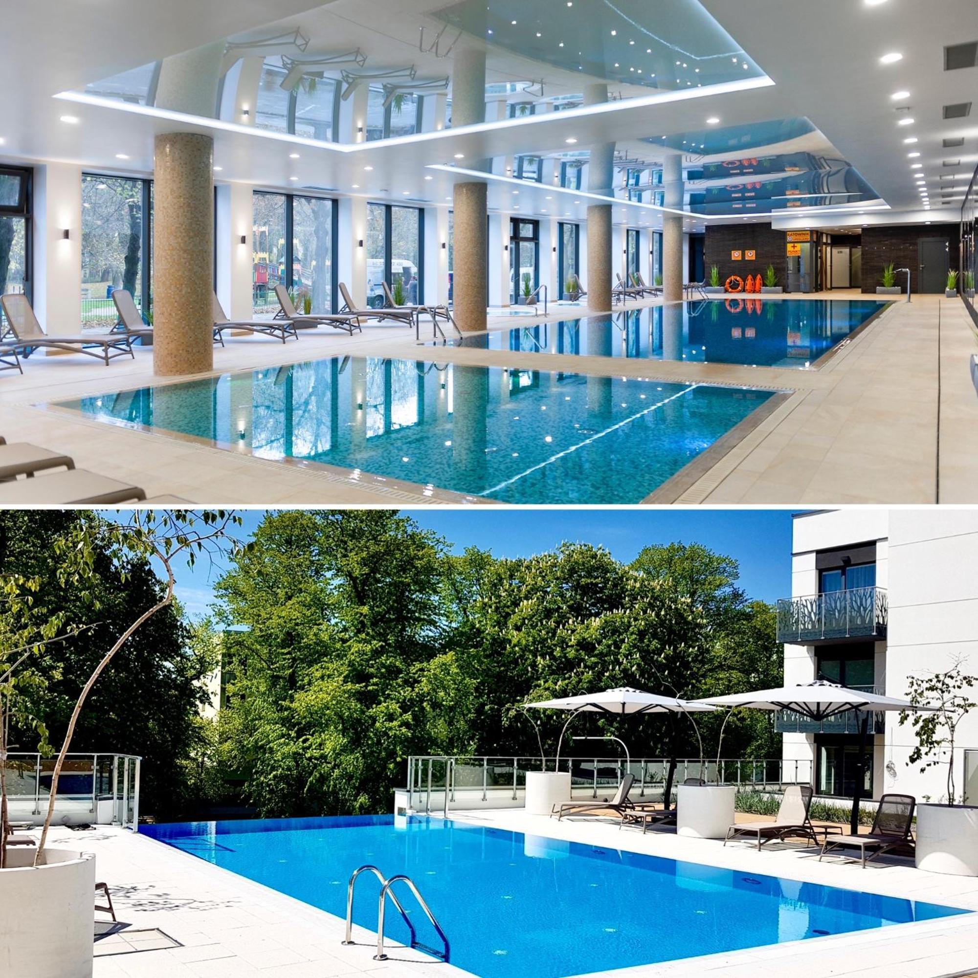 Faro Apartamenty Nadmorskie Tarasy Spa Przy Latarni I Molo Baseny, Sauny, Fitness I Parking W Cenie Kołobrzeg Kültér fotó
