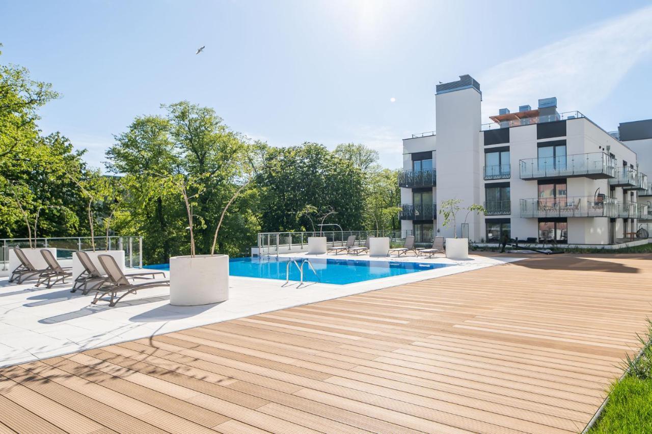 Faro Apartamenty Nadmorskie Tarasy Spa Przy Latarni I Molo Baseny, Sauny, Fitness I Parking W Cenie Kołobrzeg Kültér fotó